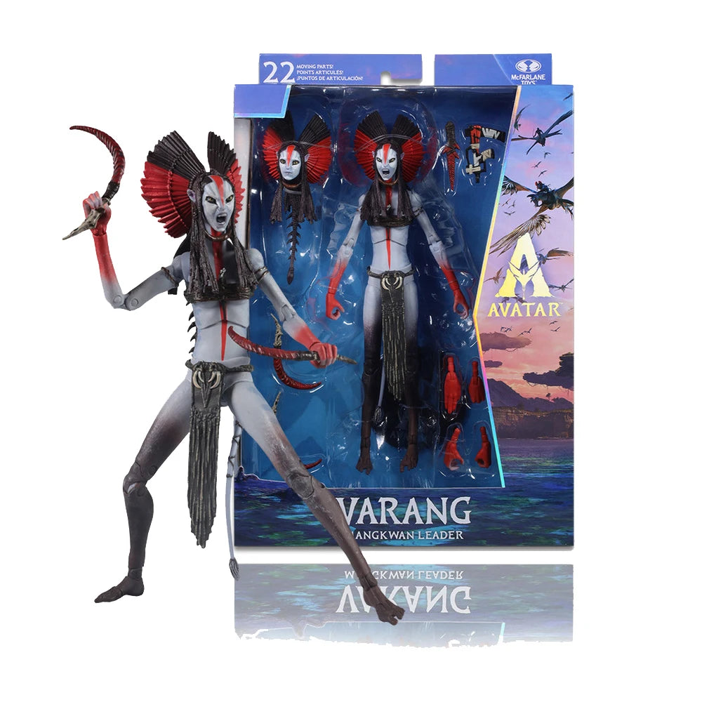 McFarlane Toys Avatar Jack/Colonel Quatch/Grey Leader/Natili/Grey Colonel Quatch/Ikran 7inch Action Figures Model Doll