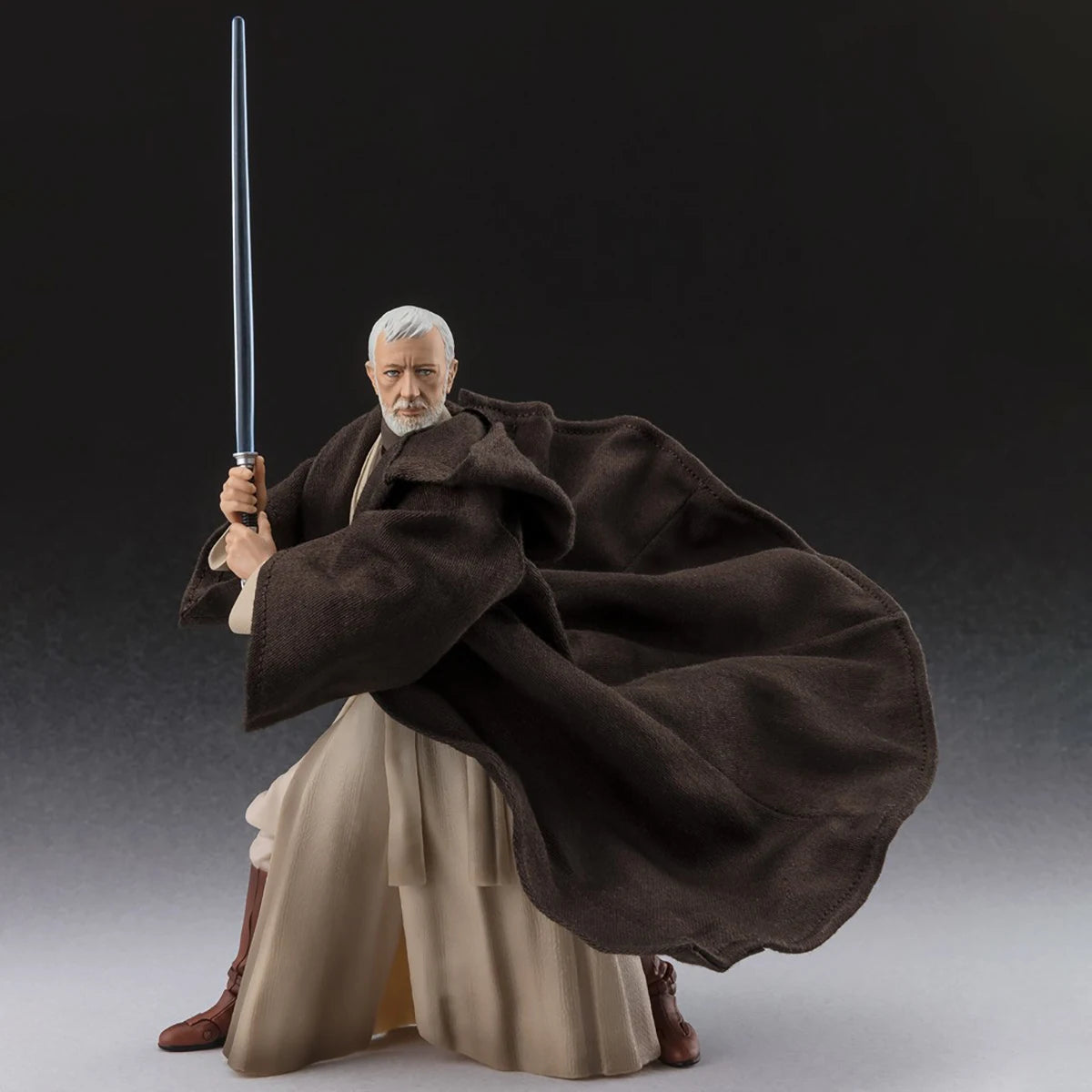 Original Bandai SHF Star Wars: Episode IV – A New Hope Obi-Wan Kenobi Classic Ver. Collection Series Model Action Figures Toy