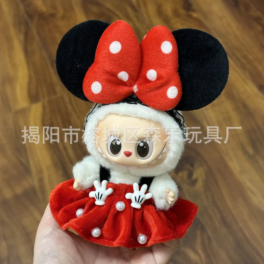 Labubu Accessories Clothes Designer Suitable for V1 V2 V3 Labubu Pendants Cute Personality Fashion Birthday Gift