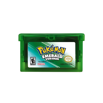 Cartouche Pokémon GBA – Série de Jeux pour GBA, NDS, GBM, GBA SP – Version Anglaise

