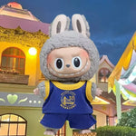 Labubu Only Selling Clothes 17cm First Second Generation Labubu Basketball Clothes Cute Doll Decoration Handmade Doll Clothes