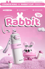 COOKER KING 500ml Stainless Steel Vacuum Insulated Water Bottle for Women, Leak-Proof Thermal Flask, Portable Travel Tumbler