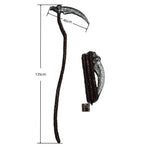 Halloween Weapon Skull Ghost Devilish Red Cross Death Scythe Pirate Knife Props Customizable Party Decorations Home Goods