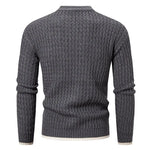 New Autumn Winter O-Neck Slim Fit Knit Sweater Men Casual Pullovers Fashion Mens Youthful Vitality Knitted Pullover Sweaters Man