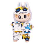 Doll Bedding Furniture For labubu 17cm Plush Doll Clothes Accessories Girl‘s Toys Birthday Christmas Gift