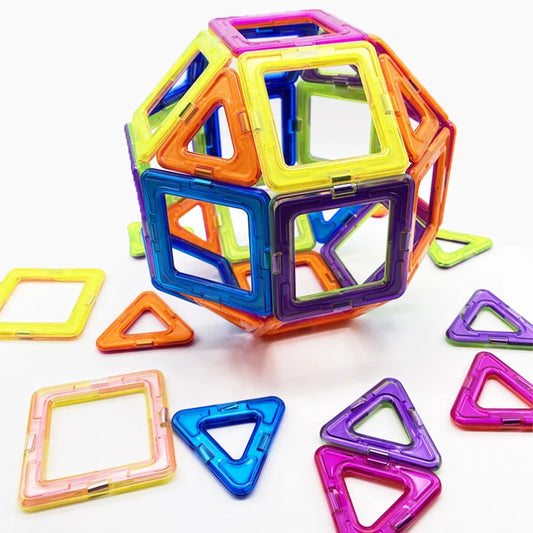 DIY Magnetic Building Blocks Magnet Toys Kids Designer Mini Building Set Model Gift Toys Puzzle Learn Jigsaw Puzzle Magnet Toys