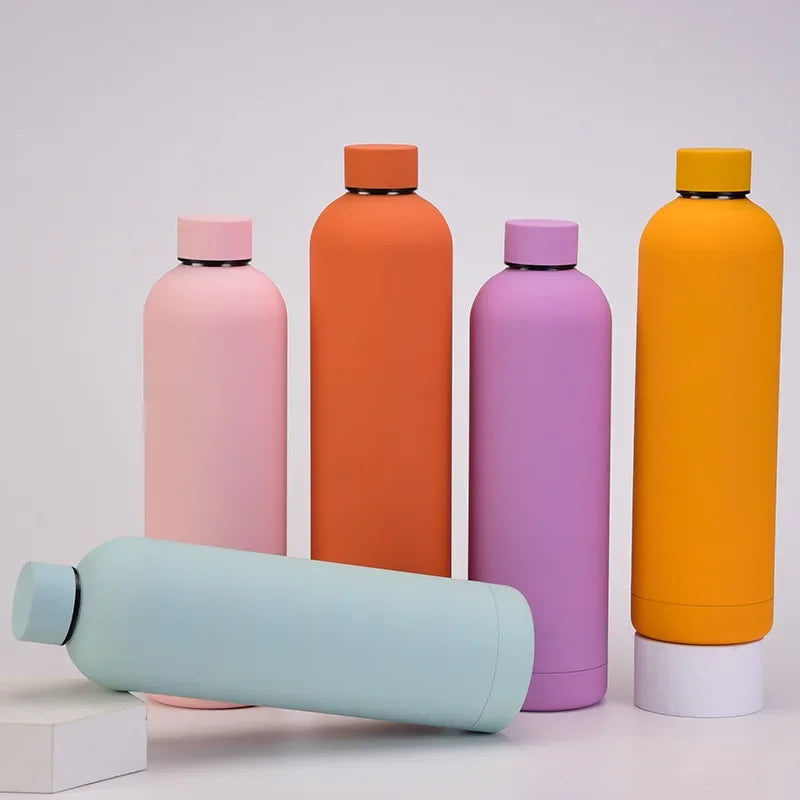 1000ML Double Wall Thermos Bottle Stainless Steel Water Bottle Vacuum Cup Keep Hot and Cold Insulated Vacuum Flask