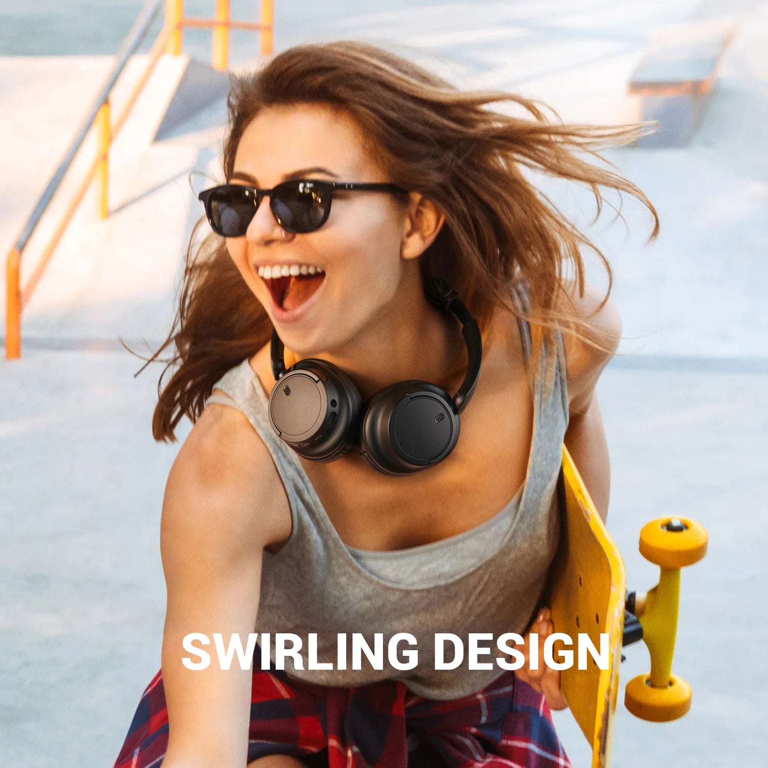 Oneodio SuperEQ V16 Wireless Headphones Bluetooth 5.3 Over Ear Headset With Mic Bass/Pop Mode Hi-Res Foldable Headphones 90H