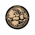 Pokemon Animation Game Peripheral Toys Cork Coaster Anti-slip Mats Q-Version Action Model Figures Colletion