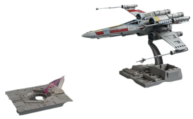 Spot Direct Delivery Bandai Original STAR WARS Anime Collectible Model Star Wars Series Action Figure Assembly Toys for Kids