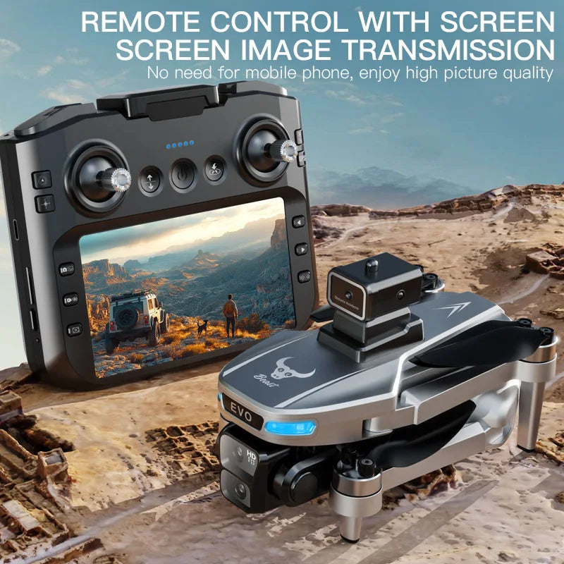 New Beast Drone 8K Professional GPS HD Camera Drones 5G WIFI FPV Video 4k UAV 5.9 Inch Screen Control Mavic Mini