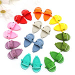 (Shoes Only)17cm Labubu Accessories Shoes Dolls Can Wear Shark Slippers Fun and Stylish Casual Shoes for Playtime
