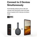 Baseus Wireless Headphones Bluetooth 5.3 HIFI Level Earphone 40mm Driver Foldable Over Ear Headsets 70H Playtime Spatial Audio