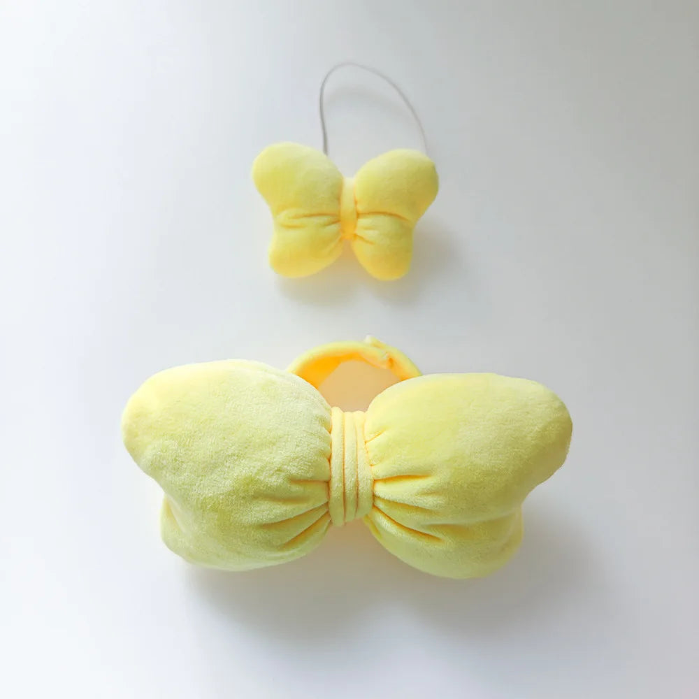 Doll Clothes For Labubu V1 V2 V3 Doll Plush Idol Doll Angel Wings Serise Decoration Accessories Diy Toy Sitting Party Fans Gift