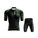 RX MAVIC Men's Summer Cycling Set – Breathable Short Sleeve Road Bike Jersey & Shorts for Team Training