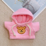 Labubu Doll Clothes Hoodie Labubu Idol V1 V2 Dolls Clothing Accessories 15/17cm Plush Doll Universal