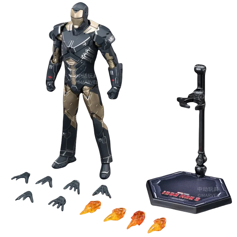 ZD Toys Iron Man MK15 MK16 War Machine MK2 Action Figure Iron Man Mk47 MK35 Red Snapper 1/10 Scale Iron Man Collections Gift