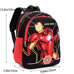 Disney Marvel Series Backpack Boy's Primary School Schoolbag Double-layer Cartoon Spider-Man Backpack For Boys Gift
