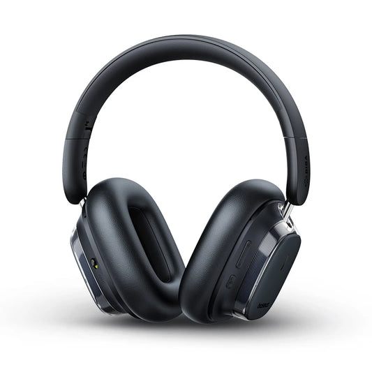 Baseus Bowie 30 Max Bluetooth Headphones 45dB Noise Cancellation Hi-res LDAC Over Ear Headset 3D Spatial Audio Wireless Earphone