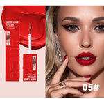 Long Lasting Velvet Matte Lip 6 Colors Gloss Waterproof Non-stick Cup Sexy Nude Red Pink Liquid Lipstick Lips Makeup Cosmetic
