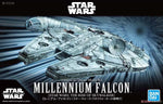 BANDAI Genuine STAR WARS Series Vehicle Series 1/144: Rise of The Millennium Falcon Skywalker Ver Assemble The Model Collect