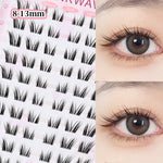 Upgraded Sunflower False Eyelashes No Glue Fake Lashes  Natural Reusable Band-Free Lashes Manga Lash Makeup Korean