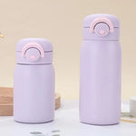 Mini Thermos Cup 220ml/350ml Pocket Cup Stainless Steel Thermal Coffee Mug Vacuum Flask Insulated Hot Water Bottle Kids Gift