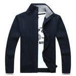 Sweater Male Wool Cotton Cardigan Autumn Men's Winter Sweater  Kint Wear Knitwear Coats Clothing