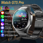 For HUAWEI GT5 Pro Smartwatch Men 360*360 HD AMOLED Screen GPS Motion Track Heart Rate Bluetooth Call IP68 Waterproof Smartwatch