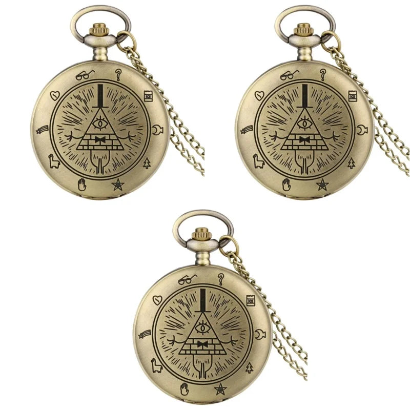 New Arrival! Women's Wristwatch with Gravity Password Pendant - Featuring Mysterious Triangle Devil Quartz from Overseas Eye. P