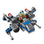 New Mini Star Ship Building Blocks Toy Micro X-Wing Fighter & Space Model Brick Set DIY Interlocking Construction Kit for Kids