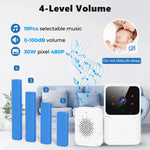 WiFi Doorbell Home Tuya WiFi Wireless Doorbell DC AC Battery Powered Camera Bell with Alex Google Bundle Video Doorbell Camera