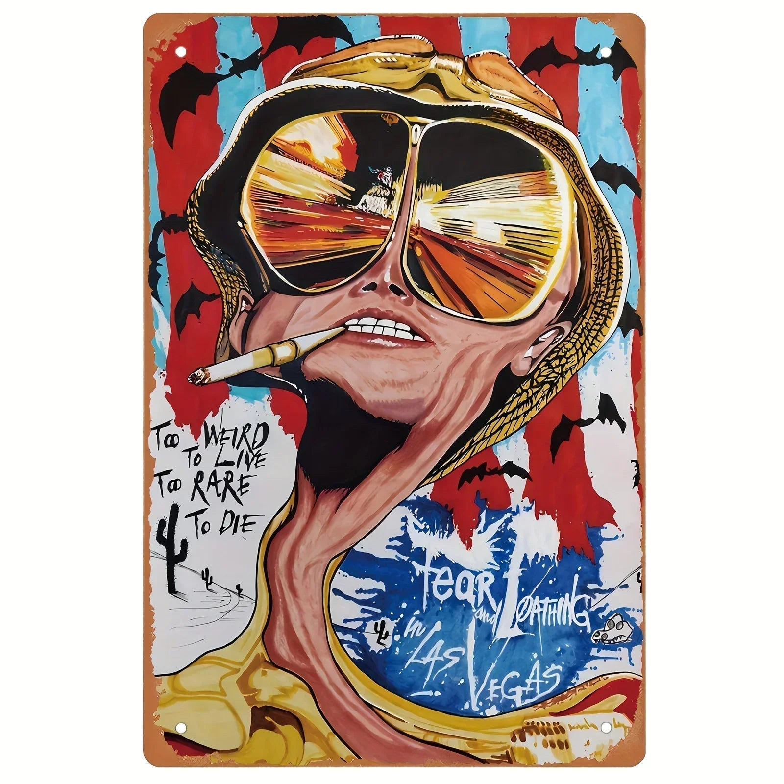 1PC Halloween Metal Sign Horror Movie Theme Shabby Iron Painting Tin Signs Wall Art Man Cave Film Theater Club Home Decoration