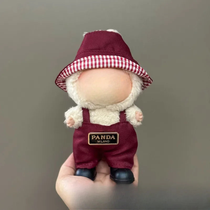 Only clothes are suitable for LABUBUBU, LABUBUBU, baby clothes, 17cm pendants, plush toys, fashion clothes, suits and skirts.