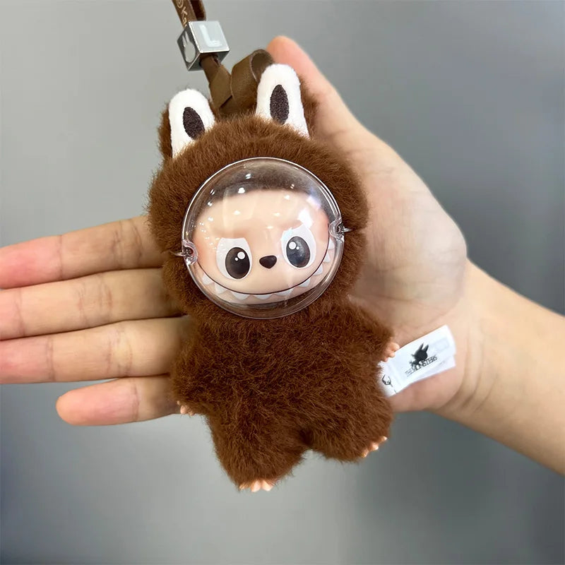 Fack Protective Cover Scratch Resistant Face Mask For Labubu V4 The Monsters Pin for Love Series Doll Clothes Outfit Accessories