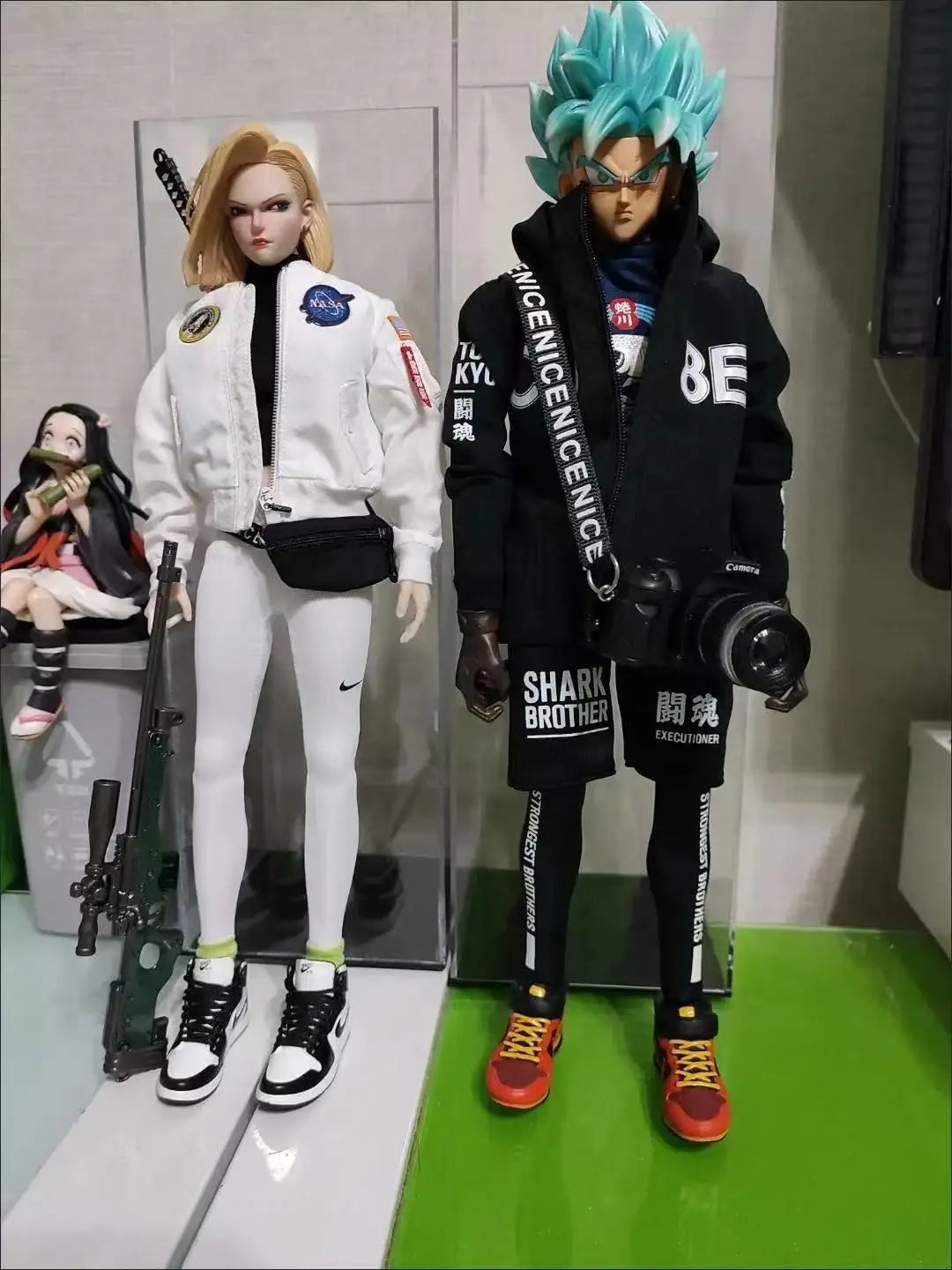 17cm V1 V2 Labubu Crossbody Bag Cute 1/6 1/8 1/12 BJD Dolls DIY Waist Bags Cute 15cm Idol Plush Doll Accessories Belt Bag Gift