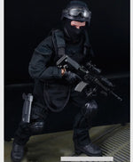 1/6 Action Figure Military Army 30cm Combat Swat Police Soldier With Gun Forces Model Toys