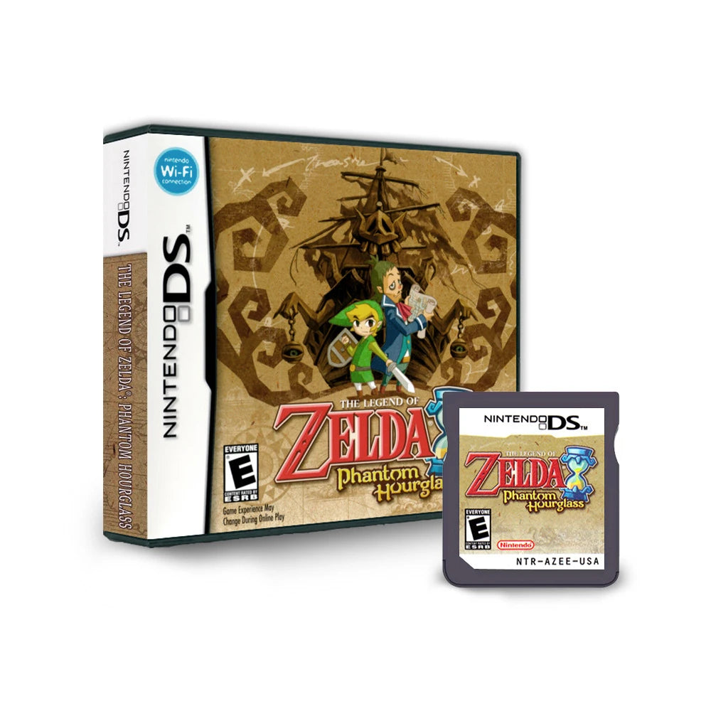 NDS Game Cartridge for NDS/3DS – Pokémon, Zelda Phantom Hourglass, Mario Bros |