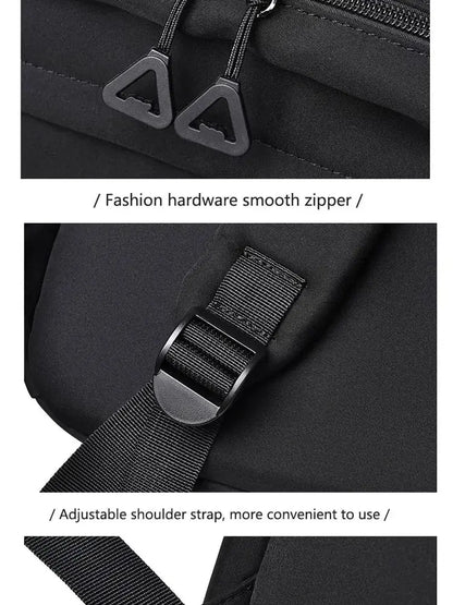 A New 14-inch Casual Simple Student Backpack Large Capacity Children's Schoolbag School Travel Unisex Laptop Backpack