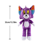 Anime Tom And Jerry Plush Toy Cartoon Movie Figures Cat Mouse Cute Plushies Stuffed Animal Doll Toys For Kids Gift Free Shipping