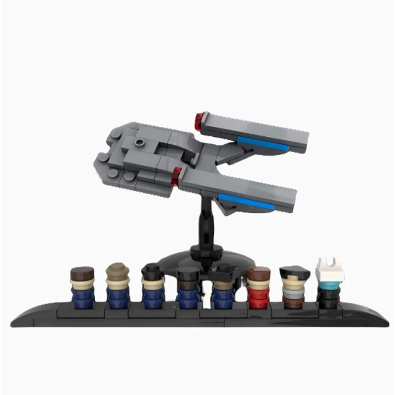 Bricklink Star Movie Starship Enterprise NCC-1701 Discovery Voyager NX-01 Delta MOC Spaceship Sets Building Blocks Kid Toys Gift