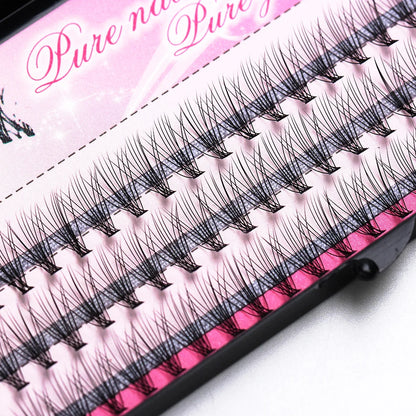 20/30/40D Cluster Eyelashes Natural Eyelash extension Indiviual bunches 1 box/60 bundle makeup Tools Soft box Lashes wholesale