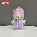 Doll Clothes: Baby Clothes Third Generation, Front High Energy Set, Sitting Party, Macaron,Only clothes