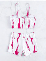 Bikiniset met hoge taille en trekkoord aan de voorkant (2025) - Damesbadkleding en strandkleding