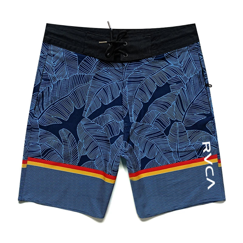 Men’s Classic 4-Way Stretch Quick-Dry Swim Trunks
