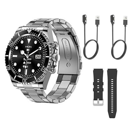 Smart Watch Man Aiweile AW12 High-End Luxury Smartwatch Fitness Tracker Sport Business Bluetooth Call for Xiomi IOS DIY Faces