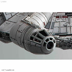 BANDAI Genuine STAR WARS Series Vehicle Series 1/144: Rise of The Millennium Falcon Skywalker Ver Assemble The Model Collect