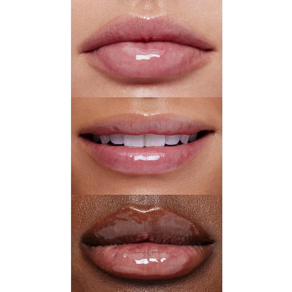 6Pcs Fruity Flavor Watery Glossy Lip Gloss Set Clear Lip Gel Hydrating Moisturizing Lip Gloss Women Lips Makeup Wholesale