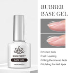 BORN PRETTY Super Top Coat and Base Gel Nail Polish for Gel Polish Semi-permanent Varnish Rubber Top Coat 10ml Nail Supplies